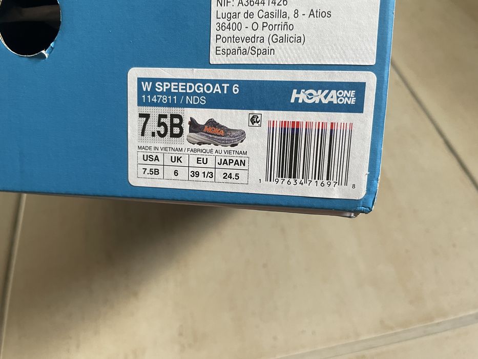 Sapatos corrida  - trailrun - Hoka Speedgoat 6 39 1/3