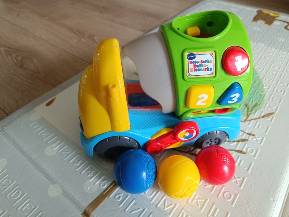 Zabawka Vtech Betoniarka Pojazd Kulkomieszarka