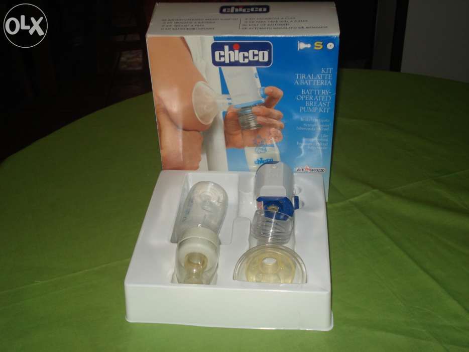 Kit para tirar leite a pilhas