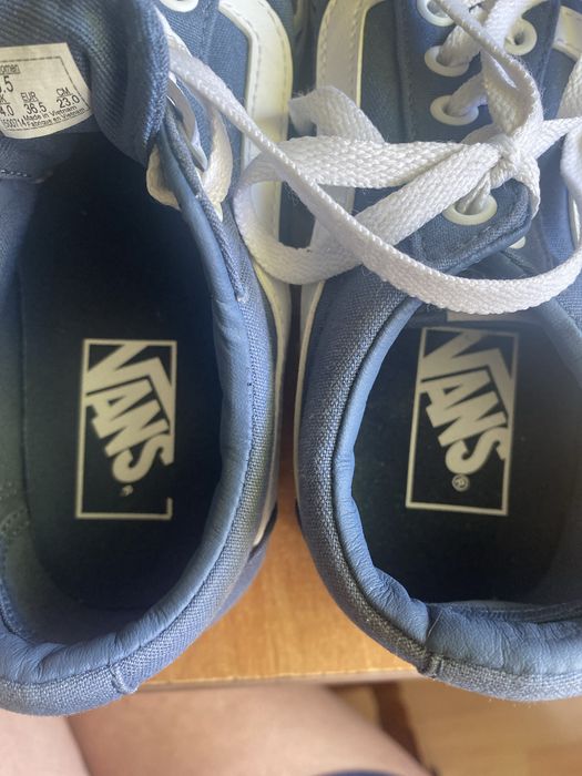 Vans trampki  niebieskie