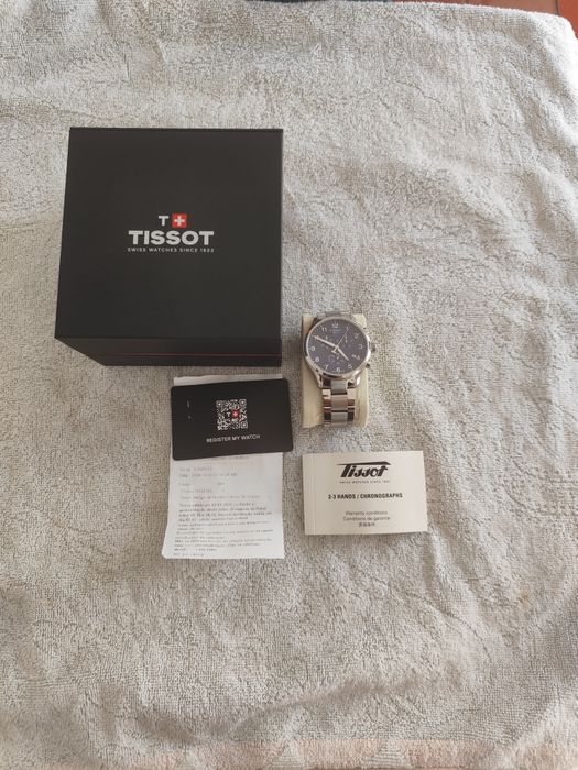 Relógio tissot chrono classic xl 45 mm