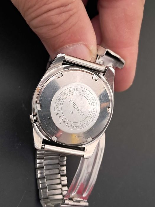 seiko 5 automático 6119-8093 relógio