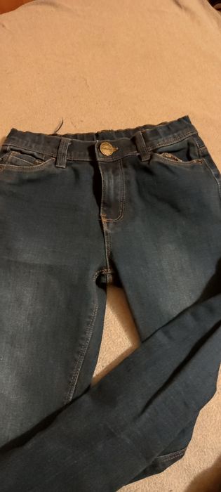 Spodnie jeansowe r 128