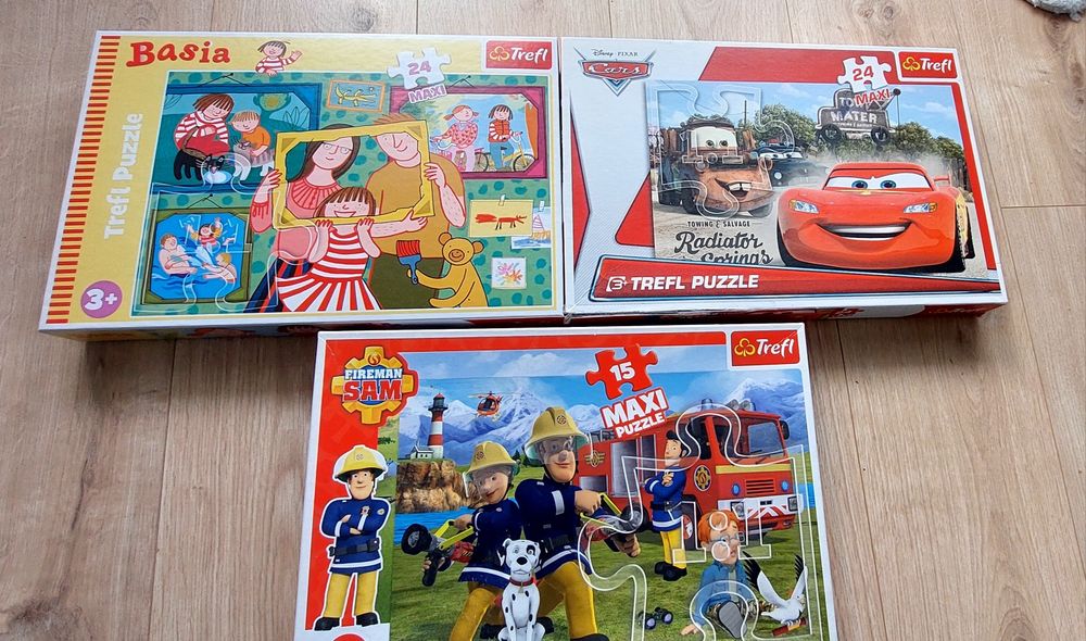 Puzzle Trefl 24 elementy i 15 elementów