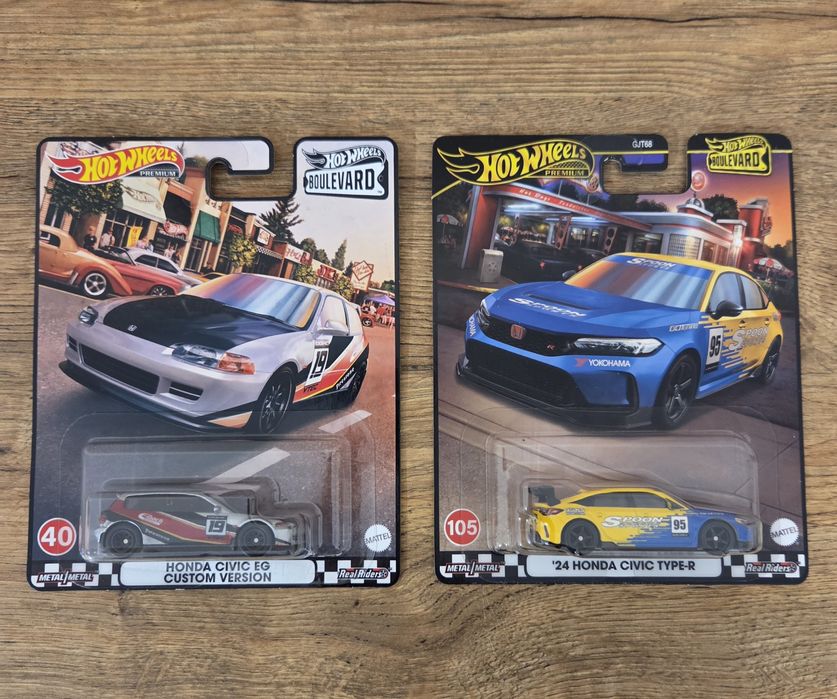 Hot Wheels Premium Honda Civic Type-R , Honda  Civic EG