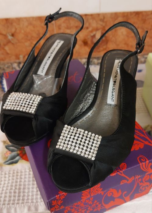 Sandalia para cerimónia,  N°35, usada 1 vez!