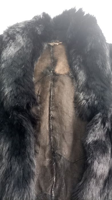 Casaco pêlo coelho Genuíno ,( se.m forro colocado)