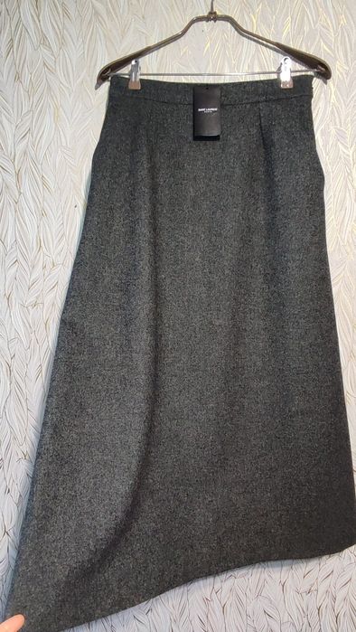 SAINT LAURENT Paris спідниця максі. Вовна, шовк.