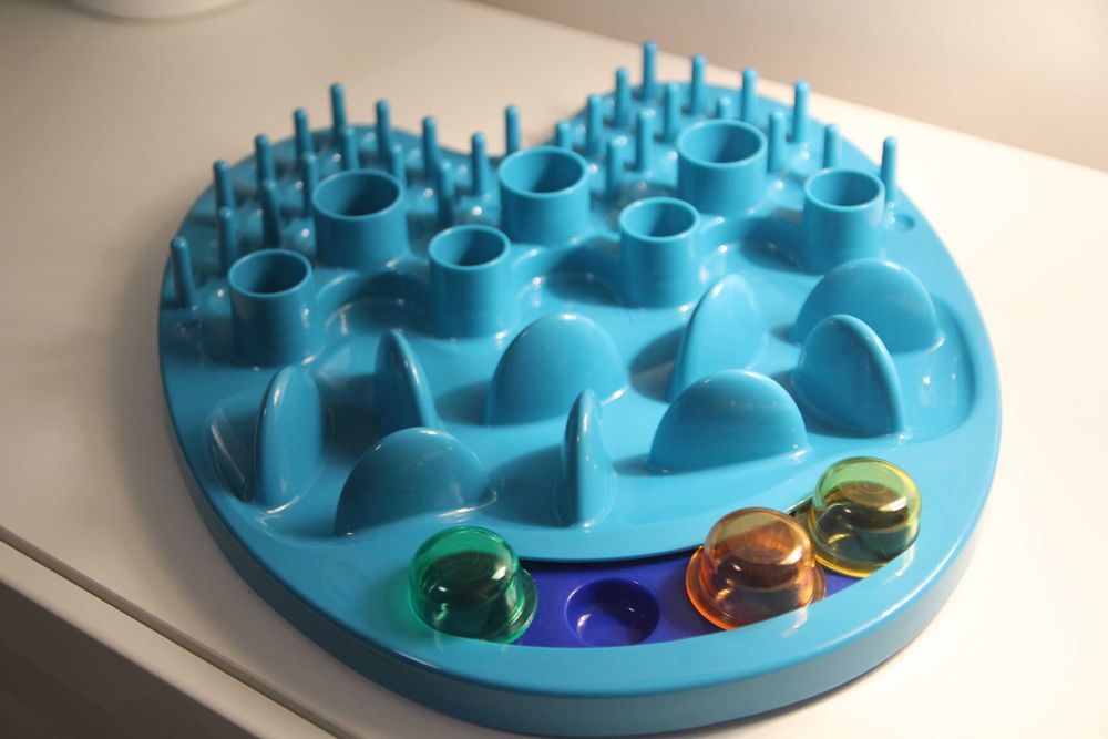 Spowalniająca miska Interaktywny podajnik Łamigłówka dla psa lub kota