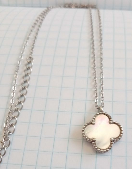 Кулон підвіс двосторонній, на ланцюжку, Срібло 925 проба