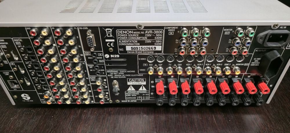 Amplificador DENON topo gama