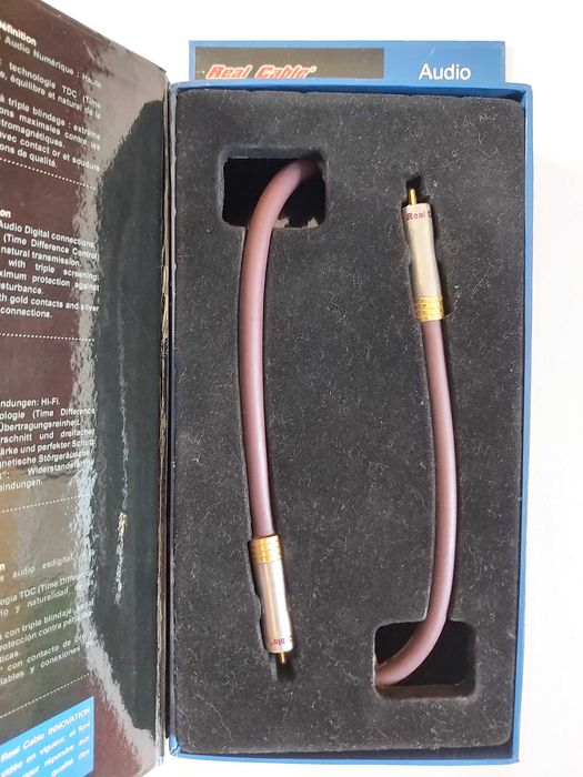 Кабель. Real Cable. AN990. 1m. Audio RCA Cable, digital coaxial - high Definition