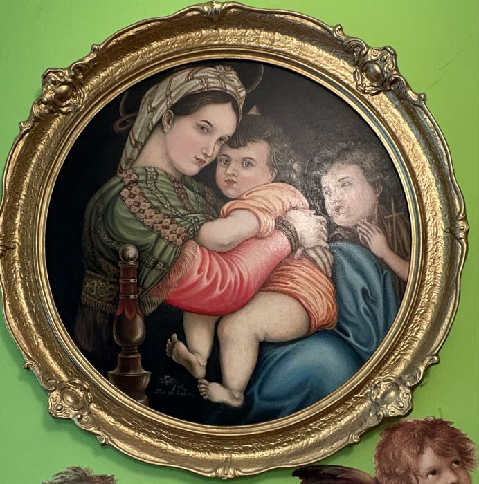 Kopia obrazu Madonna z dzieciatkiem