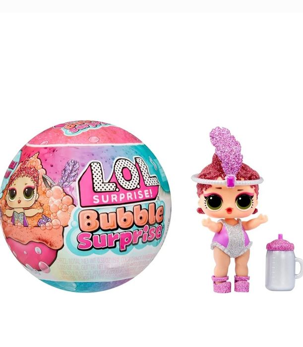 Lol bubble suprise, куля лол, лялька