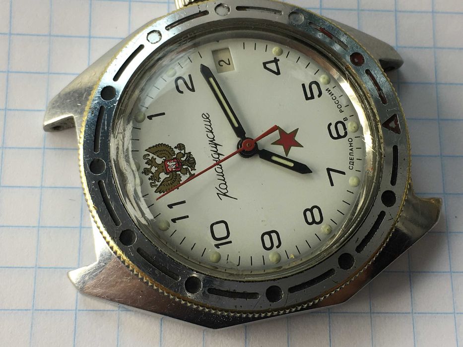 Часы механические Восток Амфибия антимагнитные рабочие