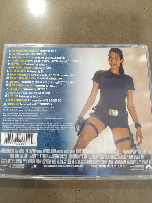Cd do filme  Tomb Raider