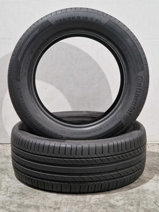 2 Pneus 255/55R19 CONTINENTAL Semi Novos