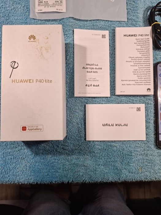 huawei P40 lite- tanio, GWARANCJA, + GŁOŚNIK CM510