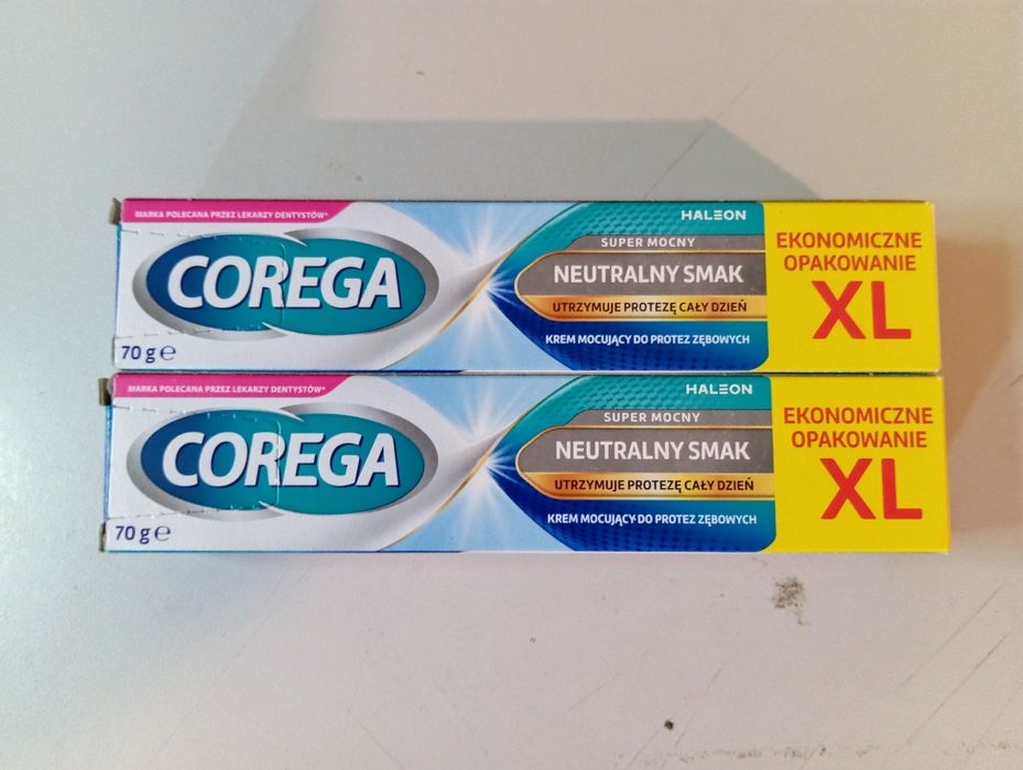 Corega Super Mocny Krem mocujący do protez zębowych 70 g 2 szt.