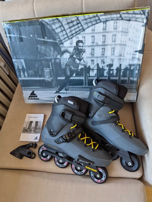 Rollerblade Twister Edge SE EU 46, 4x80/85A, Nowe FR kola i Wicked ABEC 9