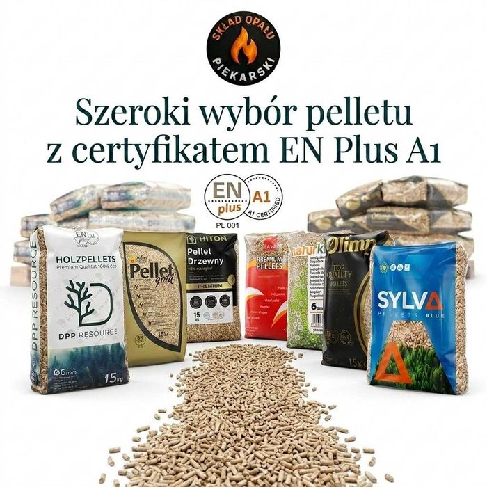 Pellet Iglasty Sylva Certyfikat A1 DINplus