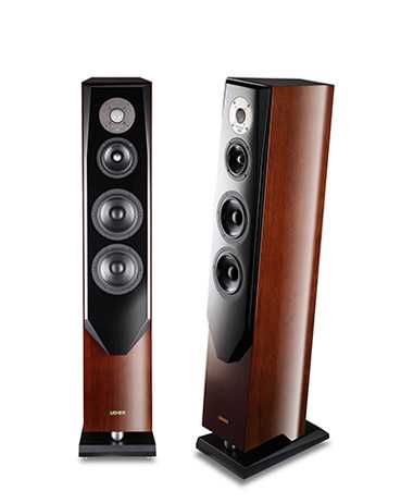 Usher SD-502 Orzech 3 drożne Kolumny podłogowe Sklep RATY