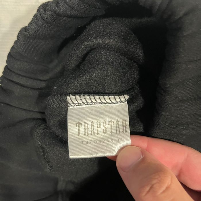 Trapstar Shooters Calças Pretas e Azuis