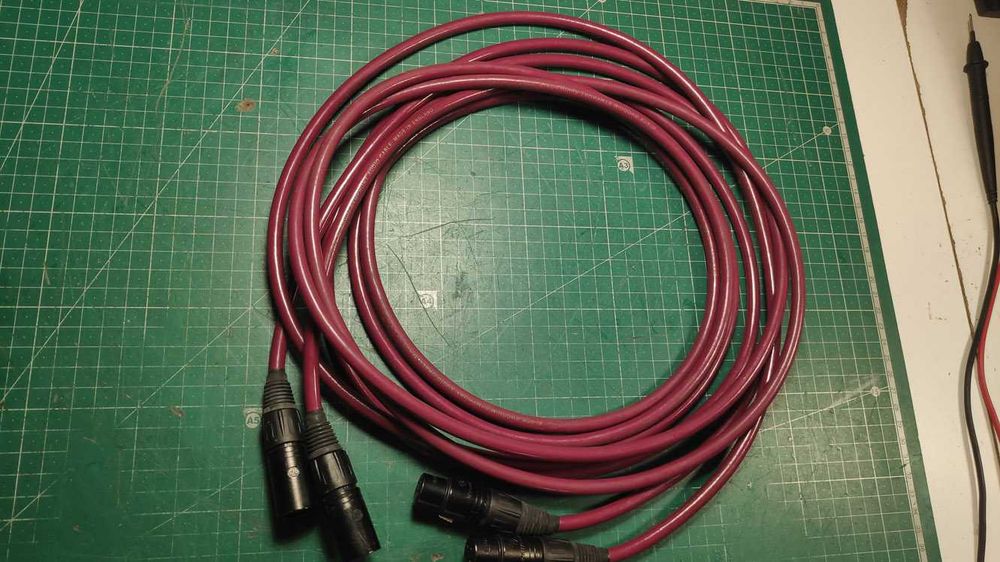 Par de cabos IC XLR Black Rhodium 3mts