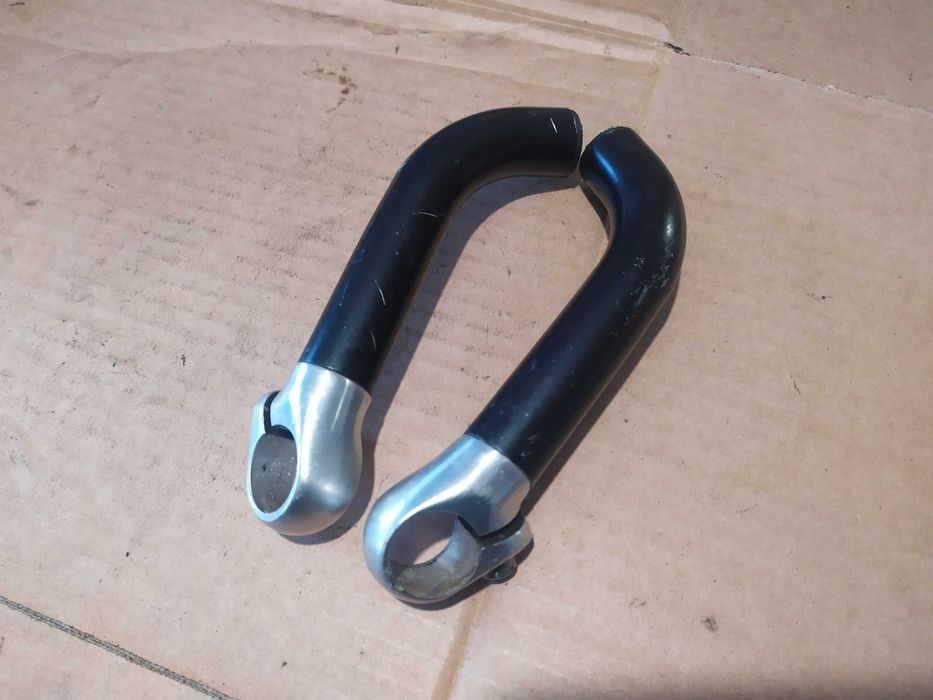 Rogi na kierownicę Alu 13cm Polecam