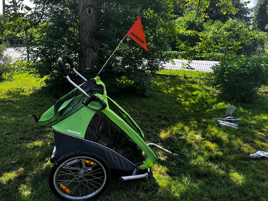 Przyczepka rowerowa CROOZER podwójna