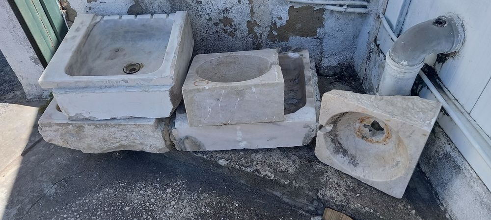 Pias Usadas em Pedra