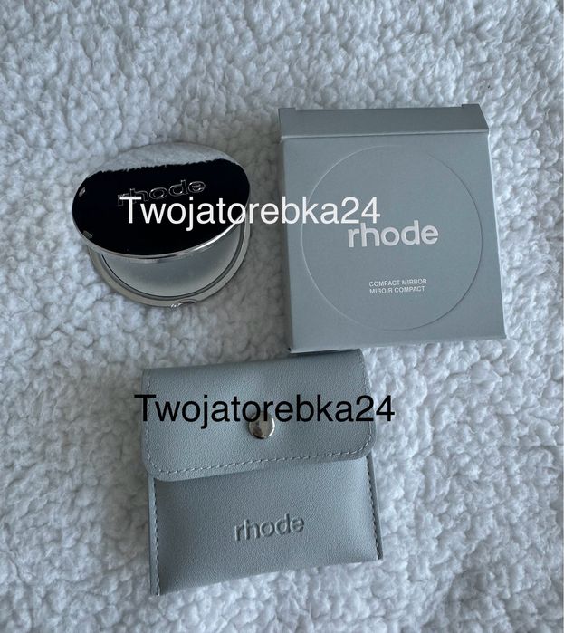 Rhode lusterko oryginalne w skórzanym etui pudełku i folli