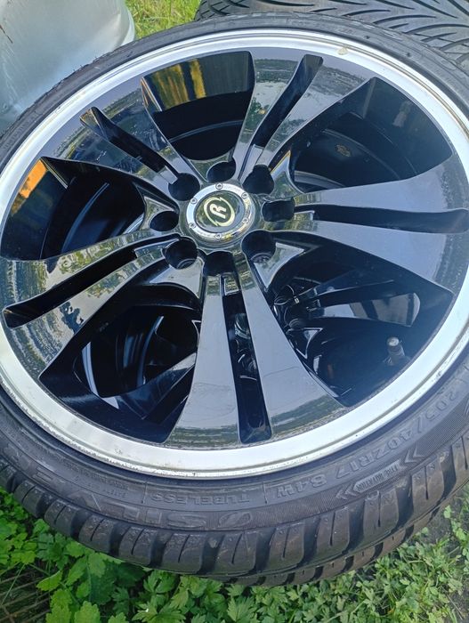 Felgi opony koła 17 dwa rozstawy