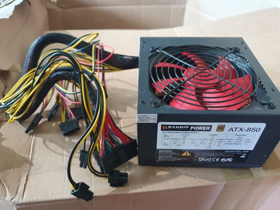 Блок живлення для Пк 650w 750w 850w гурт роздріб гарантія!