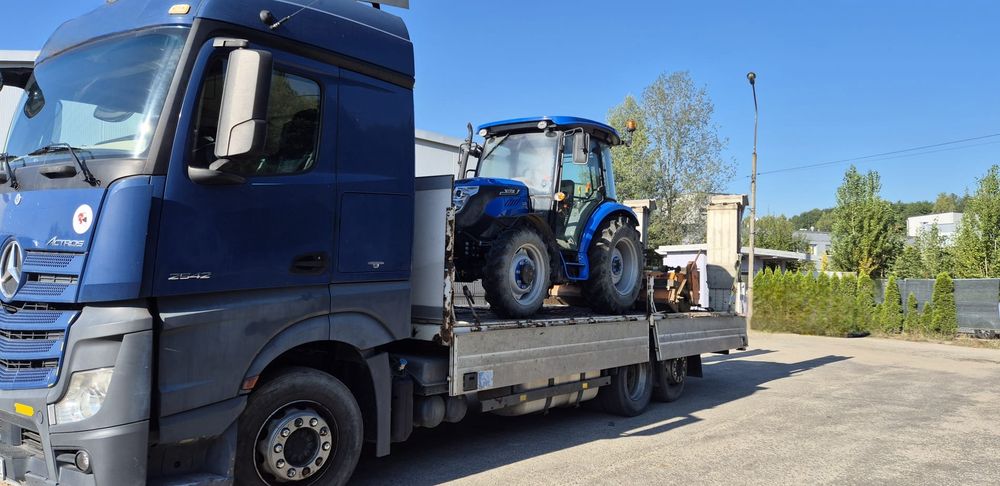 Transport laweta maszyny budowlane