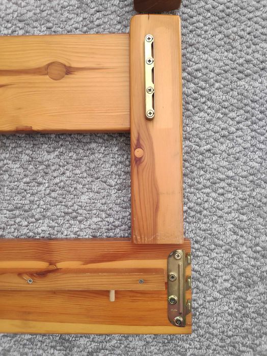 Rama łóżka sosnowa