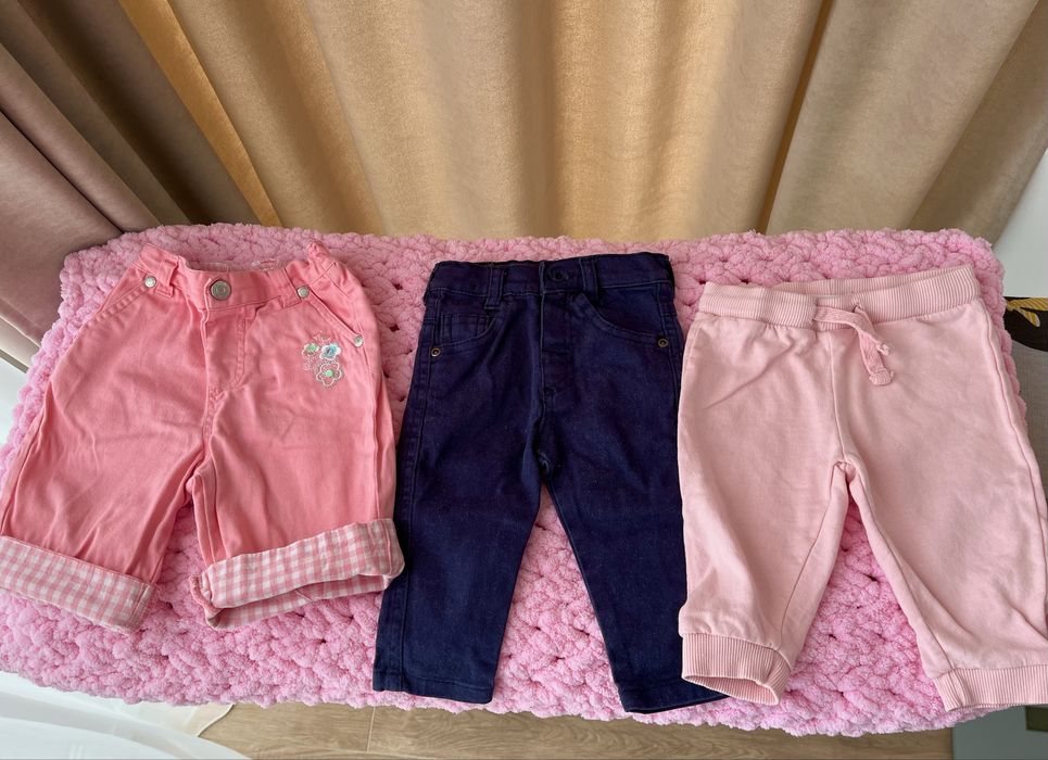 Дитячий одяг для дівчинки 3-6 місяців штани