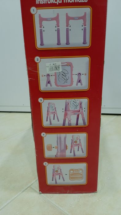 Tablica edukacyjna do pisania malowania magnetyczna obrotowa