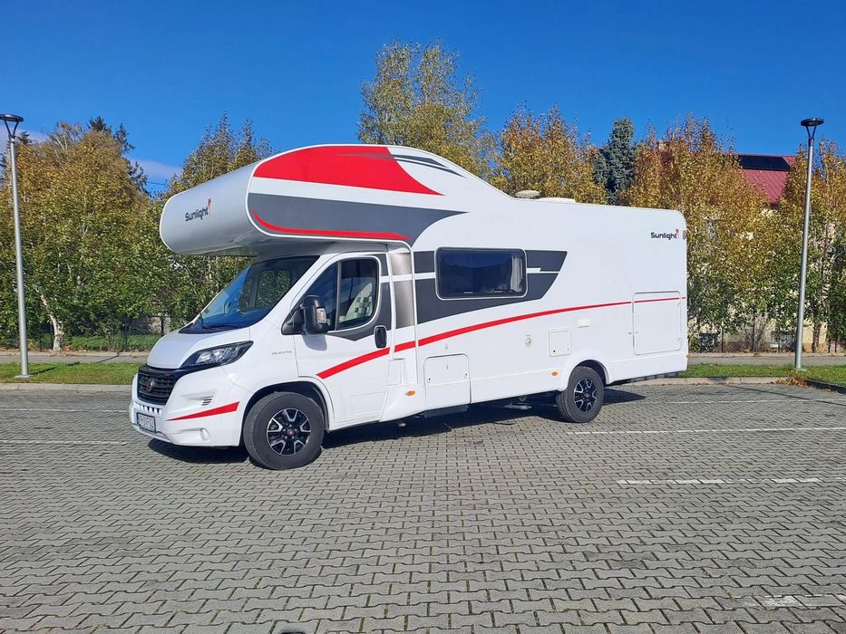 Sunlight A70  bardzo zadbana 6-osobowa alkowa, bogate wyposażenie