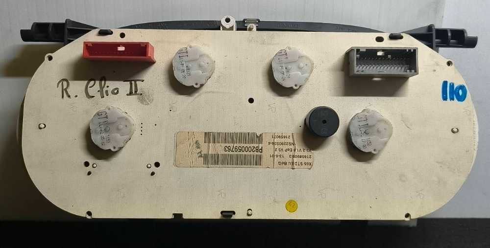 Quadrante / Painel de Instrumentos RENAULT CLIO II Caixa/parte traseira inclinada (SB0/1/2_) ano 1998