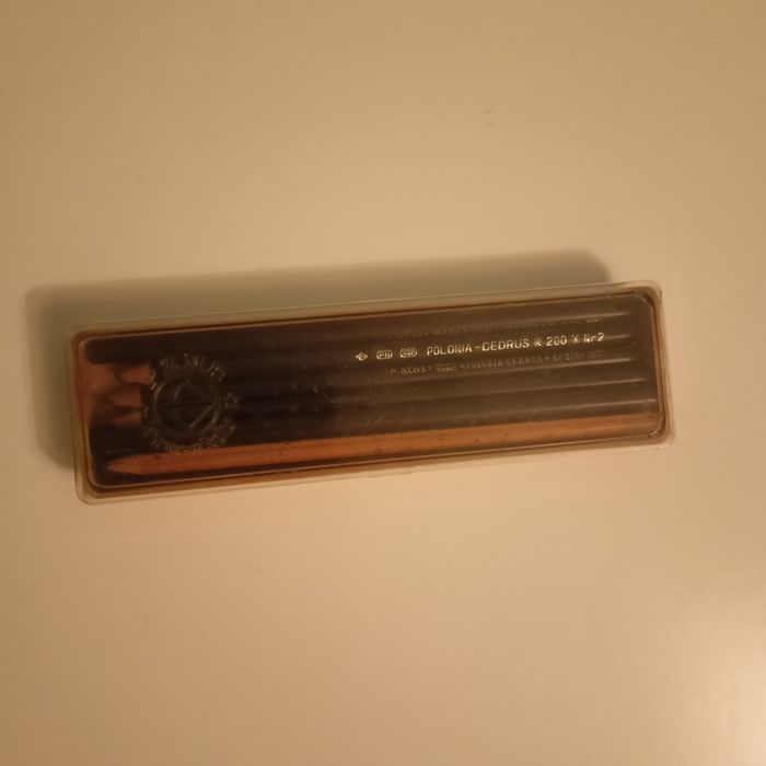 Ołówki PRL PZMB Pruszków Atos Polonia Cedrus