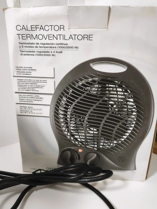 Termoventilador para frio e calor