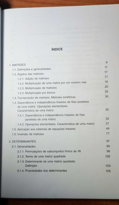 Livro | Álgebra Linear - Matrizes e determinantes (vol. 1)
