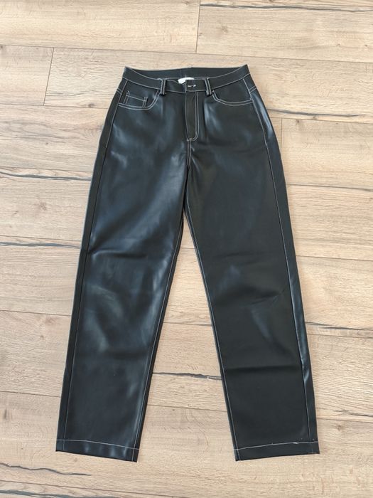 Spodnie z ecoskóry r.S/M