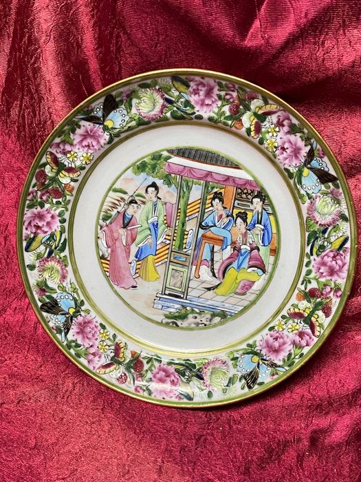 Porcelanas Antigas China Companhia das Índias Séc. XVIII 2