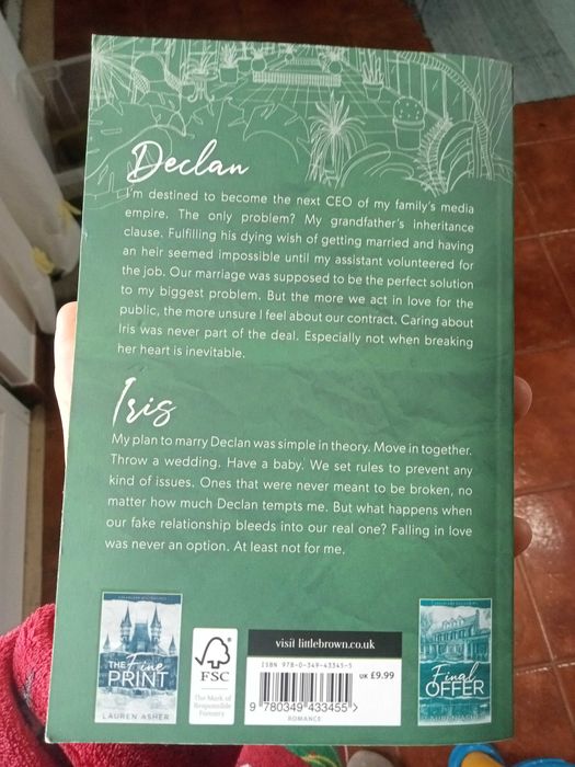 Termos e Condições Livro em Ingles