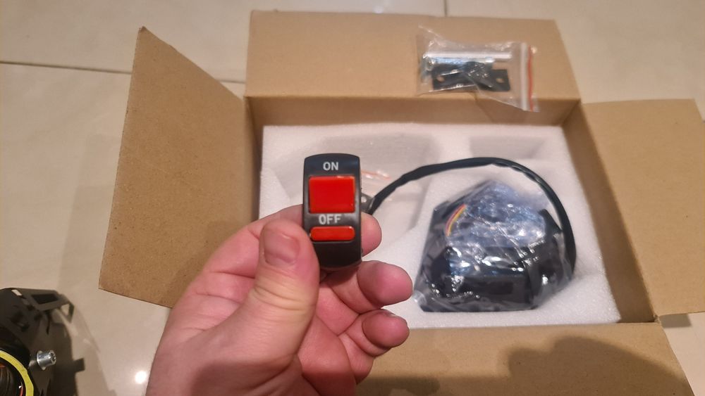 Ціна шара до 10.12.2025  Нове доп світло для мотоцикла в Комплекті 2 ф