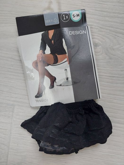 Нові чулки на резинці,самопіддержуючі розмір S-M