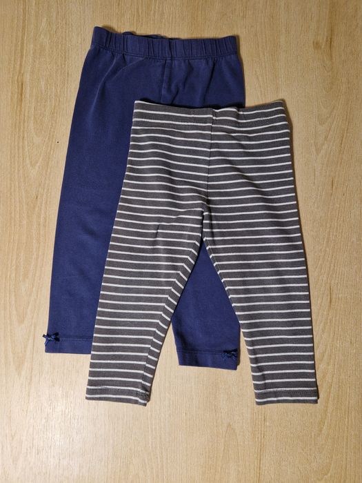 2x leginsy rozmiar 86