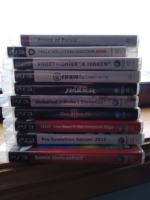 PS3 original mais comandos e jogos